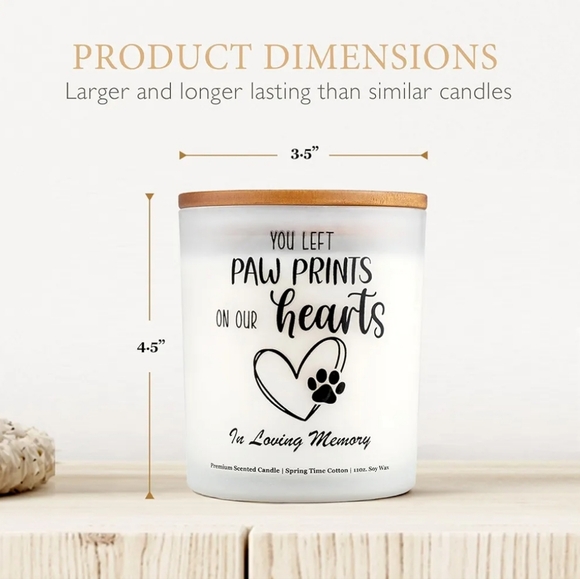 Pet Dog Cat Memorial Sympathy Gift - Picture 3 of 4